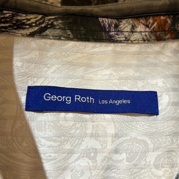 Georg Roth Dress Shirt Button Down. - Picture 6 of 10